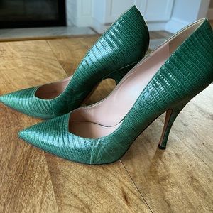 Vintage Palter DeLiso Iguana skin Heels